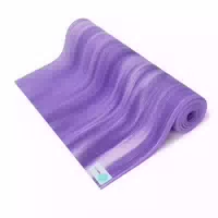 Yogabox Yogamatte Rainbow Lila Weiß 183 X 61 X 0,6 cm