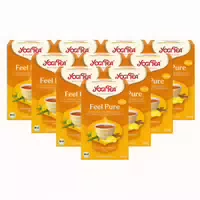 Yogi Tea, Feel Pure Zitrone, Bio Kräutertee 17x1,8 g