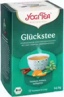 Yogi Tea Glücks Tee Bio Kräutertee | 17 X 2g 17x1,8 g