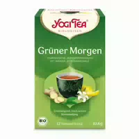 Yogi Tea, Grüner Morgen, Bio Jasmin Tee 17x1,8 g