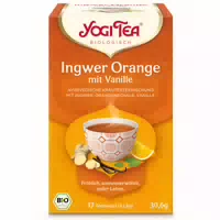 Yogi Tea Ingwer Orange Vanille Bio Filterbeutel 17x1 8 g Filterbeutel