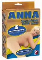 Liebespuppe „joann“, Mit 3 Liebesöffnungen