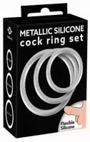 You2toys Metallic Penisring Set