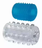 Penisringe „xl“ mit Noppen, 2 Stück, Extra Breit
