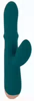 Rabbitvibrator Mit Massagering & Klopf Funktion