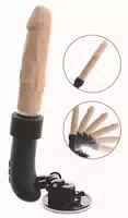 Stoßvibrator „rc Fucking Machine Flesh“ mit Abnehmbarem Saugfuß