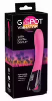 Vibrator „pink Sunset G Spot“ Mit Digital Display
