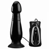 Analplug „anal Pusher“ mit Stoßfunktion und Vibration