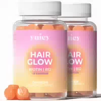 Yuicy Hair Glow Biotin Gummies für Haarwachstum 120 st