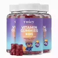 Yuicy Kids Multivitamin Gummibärchen – mit Veganem Omega 3 60 st