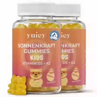 Yuicy Kids Sonnenkraft – Vitamin D3 K2 Gummibärchen Für Kinder