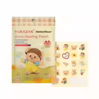 Yukazan Hydrocolloid Acne Healing Patch With Tea Tree Oil 20pcs Chamomile