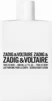 Zadig & Voltaire This Is Her! Body Lotion Körperlotion