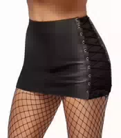 Rock aus Weichem Leder Lamm