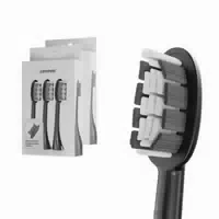 Zahnheld Bürstenkopf Basic Mini Weiß 6 Stück Schmale Wechselköpfe für Gero G2