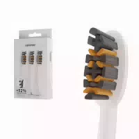 Zahnheld Bürstenkopf Pro X Clean Schwarz 9 Stück Effektive Zahnreinigung