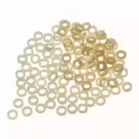 Zahnspangengummis 1 4 6,35 mm 2,5 Oz Latexfarben