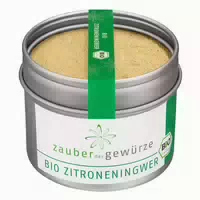 Zauber der Gewürze Bio Zitroneningwer 65 g