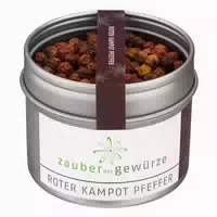 Zauber der Gewürze Roter Kampot Pfeffer 70 g