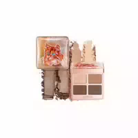Zeesea Colorful Animal Four Color Eyeshadow 3 5g X06 Ordinary Love