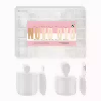 Zehennägel 31 Short And Medium Sharp Square Toe Nail Tips Co 1 st
