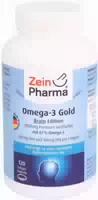 Omega 3 Gold Gehirn Dha 500mg Epa 100 mg 120 Softgel Kapseln