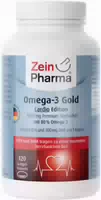 Omega 3 Gold Herz Dha 300mg Epa 400 mg 120 Softgel Kapseln