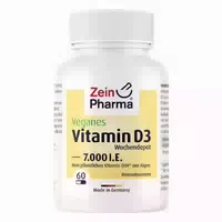 Vegane Vitamin D3 7000 I E Wochendepot Kapseln 60 Stück