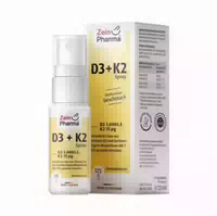Zein Pharma Vitamin D3 K2 Spray Pfefferminz Geschmack 1 000 I E 15µg 25 Ml Spray