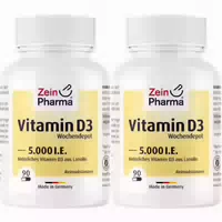 Zeinpharma Vitamin D3 Kapseln 5000 I E
