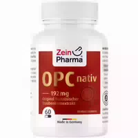 Zein Pharma Opc Nativ Kapseln 192 Mg 60 St Kapseln