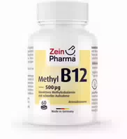 Zein Pharma Vitamin B12 500 Μg Methylcobalamin Lutschtabletten 60 st Lutschtabletten