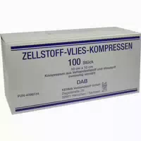 Zellstoff Vlies Kompressen 10x10 Cm Unsteril 100 St Kompressen