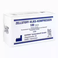 Zellstoff Vlies Kompressen 8