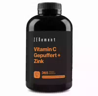 Zenement Vitamin C Gepuffert Zink 365 st