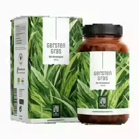 1 500 Mg Bio Zertifiziertes Gerstengras Für Haut Und Haare Gerstengras 180 Vegane Kapseln Naturtreu 180 St