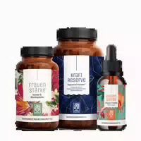 Frauengesundheit Paket: Mönchspfeffer Inositol, Vitamin A & Magnesium in einem Veganen Bundle Frauenstärke, Kraftreserve & Augenweide Naturtreu g