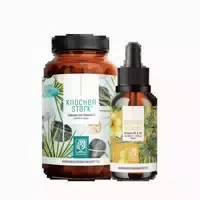 Starke Basis Paket: Vitamin D3 K2 Für Erwachsene Als Langzeitvorrat 20 000 I E Und Calcium Vitamin C In Einem Veganen Bundle Knochenstark & Sonnenelixier Naturtreu 0 G