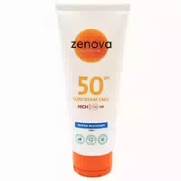Zenova Sonnencreme für Gesicht Lsf 50