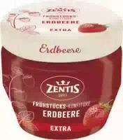 Zentis Frühstücks Konfitüre Extra Erdbeere