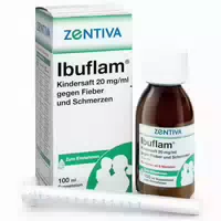 Ibuflam Kindersaft 20 Mg Ml Gegen Fieber Und Schmerzen 100 Ml Suspension Zum Einnehmen