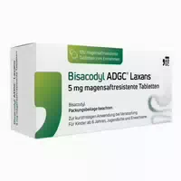 Bisacodyl Adgc Laxans 5 mg Magensaftres 100 st