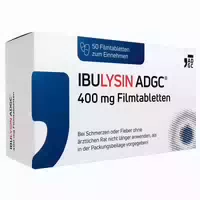 Ibulysin Adgc 400mg bei Kopfschmerzen, Migräneschmerzen und Zahnschmerzen