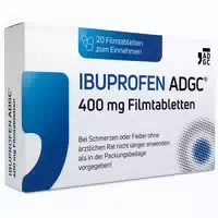 Ibuprofen Adgc 400mg Bei Kopfschmerzen, Zahnschmerzen Und Fieber
