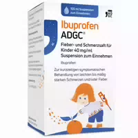 Ibuprofen Adgc Fieber Und Schmerzsaft Für Kinder 40 Mg Ml 100 Ml Suspension Zum Einnehmen