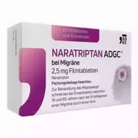 Naratriptan Adgc Bei Migräne Und Migränekopfschmerzen Mit Und Ohne Aura