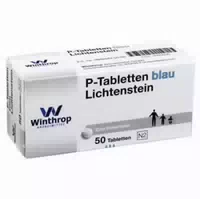 P Tabletten Blau 8 Mm Teilk 50 St