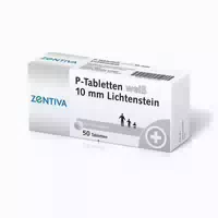 P Tabletten Weiß 7 mm Teilberbe 50 Tabletten