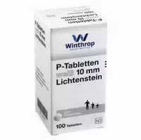 P Tabletten Weiß 10 Mm 100 St