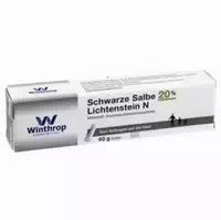 Schwarze Salbe 20% Lichtenstein N 40 G Salbe